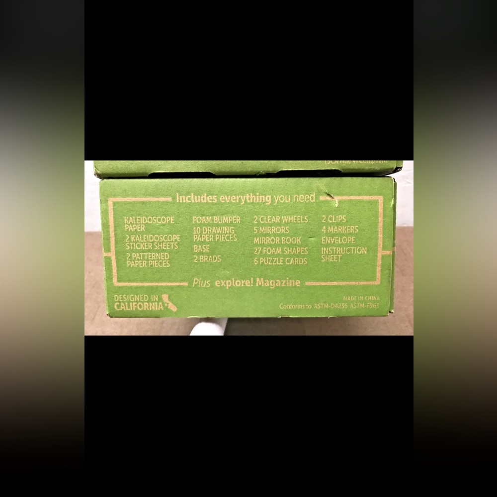2 New Open Box KiwiCo Kiwi Crate 'Treasure Hunt' 'Kaleidoscope Puzzles' Complete - Picture 10 of 16